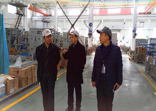 西安森源總經理對株洲南車機電科技有限公司進行考察